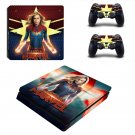 Supergirl decal skin sticker for PS4 Slim console and controllers