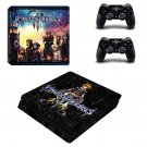 Kingdom Hearts 3 decal skin sticker for PS4 Slim console and controllers