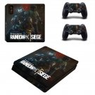 Rainbow Six Siege decal skin sticker for PS4 Slim console and controllers