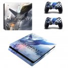 ACE Combat 7 decal skin sticker for PS4 Slim console and controllers