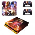 Supergirl decal skin sticker for PS4 Slim console and controllers
