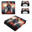 Supergirl decal skin sticker for PS4 Slim console and controllers