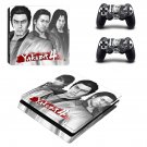 Yakuza 4 decal skin sticker for PS4 Slim console and controllers