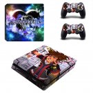 Kingdom Hearts 3 decal skin sticker for PS4 Slim console and controllers
