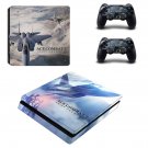 ACE Combat 7 decal skin sticker for PS4 Slim console and controllers