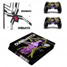 Overwatch widowmaker decal skin sticker for PS4 Slim console and controllers