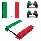 Color column decal skin sticker for PS4 Slim console and controllers