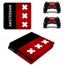 Amsterdam decal skin sticker for PS4 Slim console and controllers