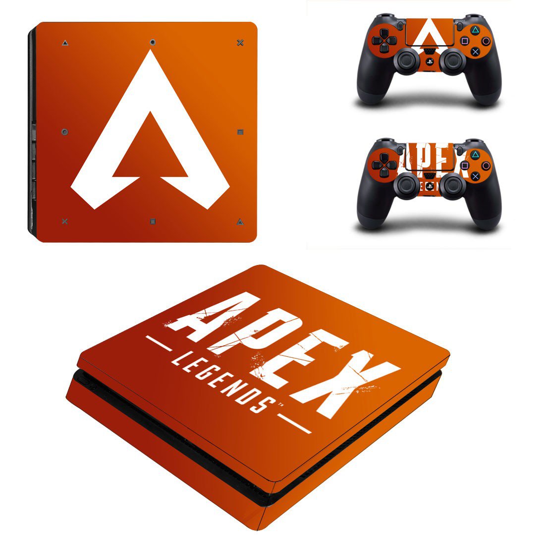 Apex Legends decal skin sticker for PS4 Slim console and controllers
