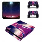 Sword Art Online decal skin sticker for PS4 Slim console and controllers
