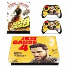 Just Cause 4 decal skin sticker for Xbox One X console and controllers