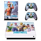 Fortnite decal skin sticker for Xbox One X console and controllers