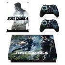 Just Cause 4 decal skin sticker for Xbox One X console and controllers