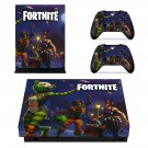 Fortnite decal skin sticker for Xbox One X console and controllers
