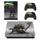 Darksiders 3 decal skin sticker for Xbox One X console and controllers