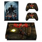 Onimusha decal skin sticker for Xbox One X console and controllers