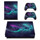 Abstraction decal skin sticker for Xbox One X console and controllers
