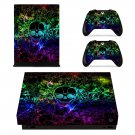 3D Abstract decal skin sticker for Xbox One X console and controllers