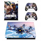 Fortnite decal skin sticker for Xbox One X console and controllers