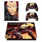Darksiders 3 decal skin sticker for Xbox One X console and controllers