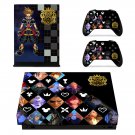 Kingdom Hearts 3 decal skin sticker for Xbox One X console and controllers
