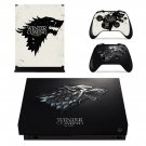 Game of Thrones decal skin sticker for Xbox One X console and controllers
