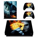The Joker decal skin sticker for Xbox One X console and controllers