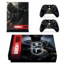 Rainbow Six Siege decal skin sticker for Xbox One X console and controllers