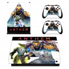 Anthem decal skin sticker for Xbox One X console and controllers