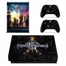 Kingdom Hearts 3 decal skin sticker for Xbox One X console and controllers