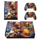 Kingdom Hearts 3 decal skin sticker for Xbox One X console and controllers