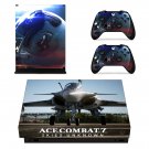 ACE Combat 7 decal skin sticker for Xbox One X console and controllers