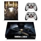 Rainbow Six Siege decal skin sticker for Xbox One X console and controllers