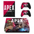 Apex Legends decal skin sticker for Xbox One X console and controllers