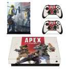 Apex Legends decal skin sticker for Xbox One X console and controllers