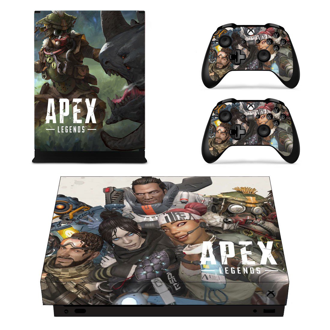 Apex Legends decal skin sticker for Xbox One X console and controllers