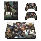 Apex Legends decal skin sticker for Xbox One X console and controllers