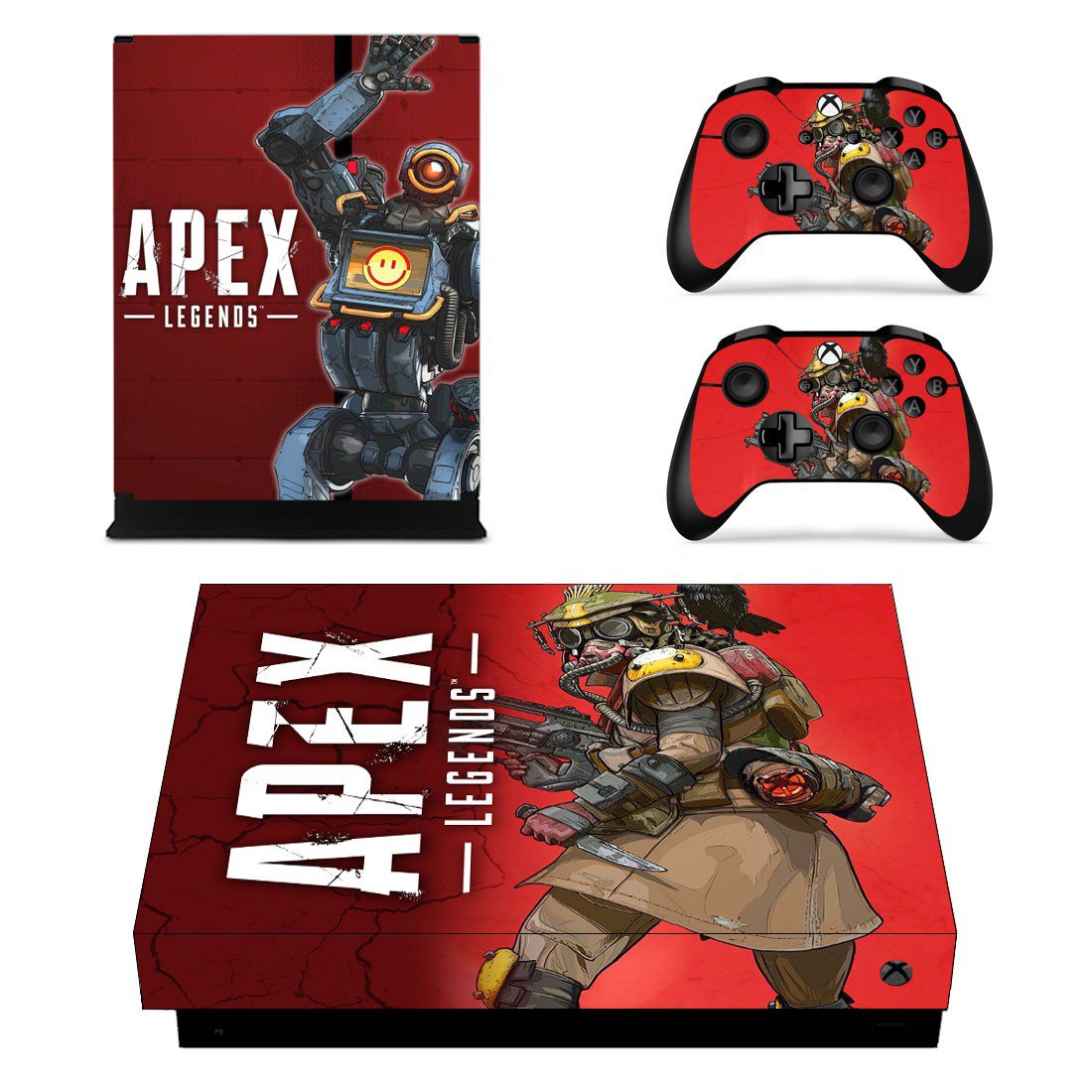 Apex Legends decal skin sticker for Xbox One X console and controllers