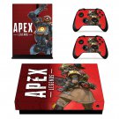 Apex Legends decal skin sticker for Xbox One X console and controllers