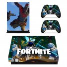 Fortnite decal skin sticker for Xbox One X console and controllers
