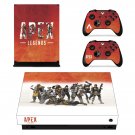 Apex Legends decal skin sticker for Xbox One X console and controllers