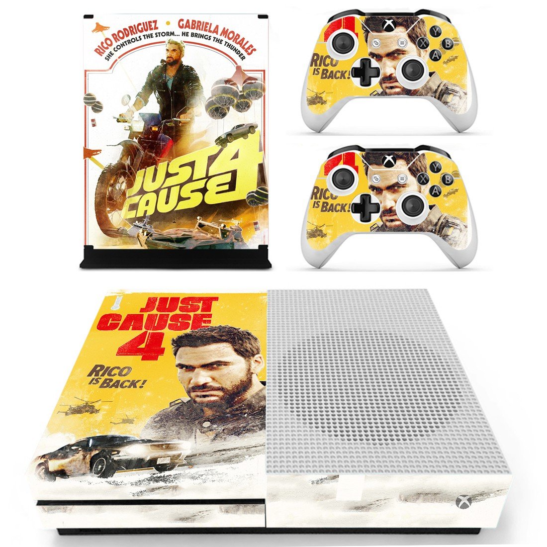 Soulcalibur 6 decal skin sticker for Xbox One S console and controllers