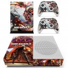 God Eater 3 decal skin sticker for Xbox One S console and controllers