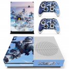 Fortnite decal skin sticker for Xbox One S console and controllers