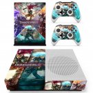 Darksiders 3 decal skin sticker for Xbox One S console and controllers