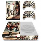 God Eater 3arts 3 decal skin sticker for Xbox One S console and controllers
