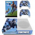 Fortnite decal skin sticker for Xbox One S console and controllers