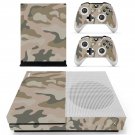 Camouflage decal skin sticker for Xbox One S console and controllers