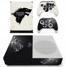 Game of Thrones decal skin sticker for Xbox One S console and controllers