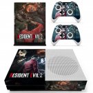 Resident Evil 2 decal skin sticker for Xbox One S console and controllers